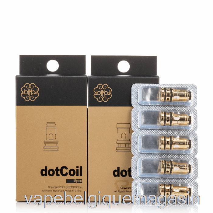 Vape Jetable Dotmod Dotcoils 0.15ohm Dotaio V2 Coils (base Plate)